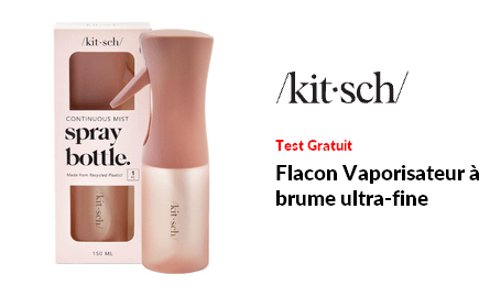 T.SCH Flacon Vaporisateur à brume ultra-fine KIT
