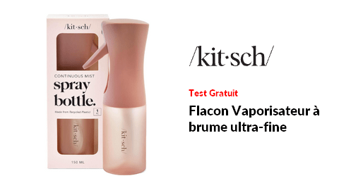 Test Produit KIT.SCH : Flacon Vaporisateur à Brume ultra-fine KIT.SCH