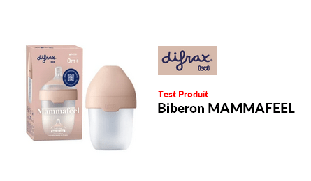 Test Produit MAMMAFEEL Biberon MAMMAFEEL