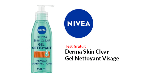 Test Produit Nivea : Derma Skin Clear – Gel Nettoyant Visage
