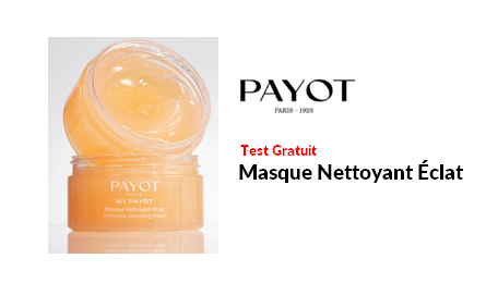 Test Produit Payot Paris Masque Nettoyant Éclat