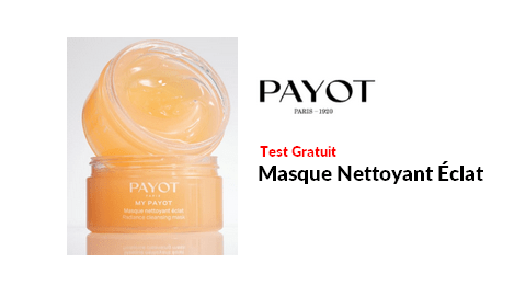 Test Produit Payot Paris Masque Nettoyant Éclat