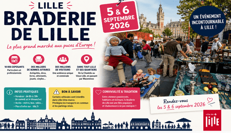 Braderie de Lille 2026 Dates, Infos Pratiques