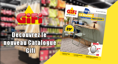 Gifi Catalogue valable du 4 au 17 Août 2026
