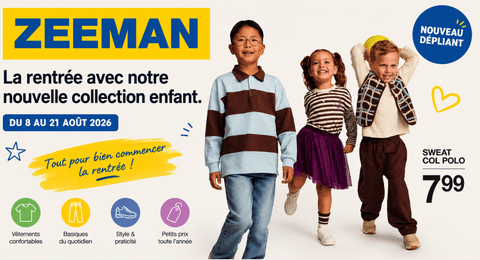 Catalogue Zeeman valable du 8 au 21 Aout 2026