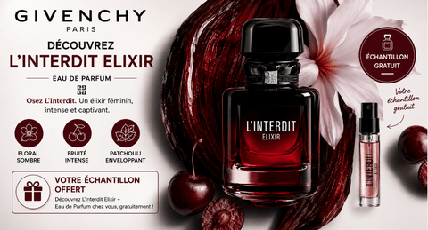 Échantillon Gratuit L&rsquo;Interdit Elixir eau de parfum Maison Givenchy