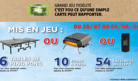 Grand Jeu Gratuit Intermarché Fidélité 70 Lots à Gagner