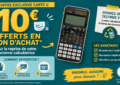 Offre U : rapportez votre ancienne calculatrice et recevez jusqu’à 10 € en bon d’achat