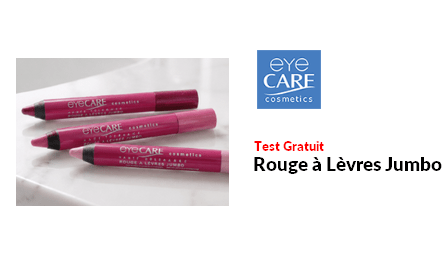 Test Produit Eye Care Cosmetics : Rouge à Lèvres Jumbo