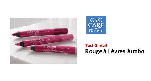 Test Produit Eye Care Cosmetics : Rouge à Lèvres Jumbo