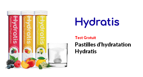Test Produit Hydratis : Pastilles d’hydratation