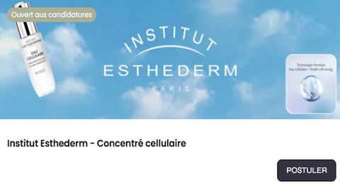 Test Produit Institut Esthederm : Concentré cellulaire