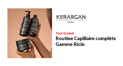 Test Produit KERARGAN Paris Routine Capillaire complète Gamme Ricin