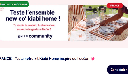 Test Produit Kiabi Kit Kiabi Home