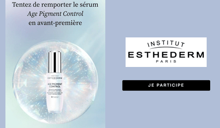 Tests Produits Institut Esthederm Paris Sérum AGE PIGMENT CONTROL