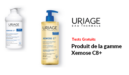 Tests Produits Uriage Gamme Xemose C8+Uriage
