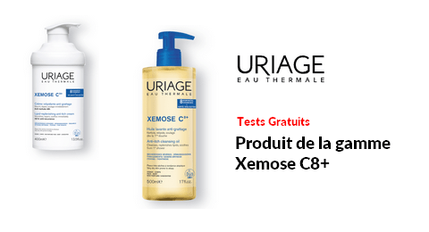 Tests Produits Uriage : Gamme Xemose C8+Uriage