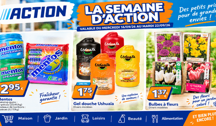 Catalogue La Semaine d'Action Valable du 16 au 22 Septembre 2026