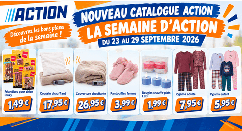Catalogue La Semaine d'Action Valable du 23 au 29 Septembre 2026
