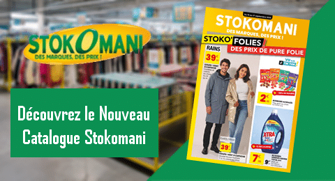 Catalogue Stokomani Valable jusqu'au 27 Septembre 2026