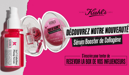 Concours Kiehl's votre Sérum Booster de Collagène et sa box exclusive à Gagner