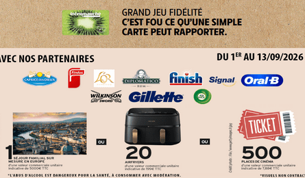 Grand Ju Fidélité Intermarché 521 Lots à Remporter