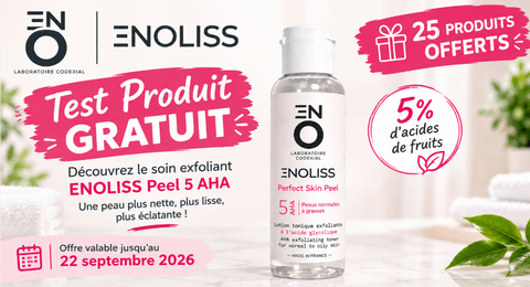 Test Produit ENO Laboratoire Codexial ENOLISS Peel 5 AHA