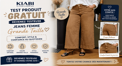 Test Produit Kiabi jeans femme Grande Taille