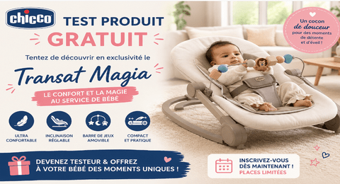 Test de Produit Chicco Transat Magia